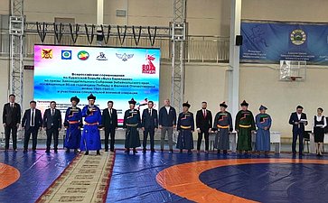 Баир Жамсуев принял участие в спортивных мероприятиях в Агинском Бурятском округе