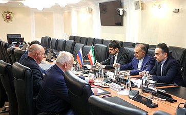 Григорий Карасин провёл встречу с Чрезвычайным и Полномочным Послом Исламской Республики Иран Каземом Джалали