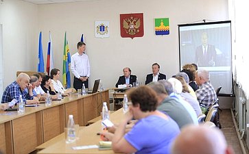 Сергей Рябухин в ходе рабочей поездки в регион принял участие во встречах с жителями Сурского и Карсунского районов