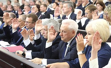 Делегация Совета Федерации во главе с заместителем Председателя СФ Юрием Воробьевым приняла участие в 68-й сессии Парламентского Собрания Союза Беларуси и России