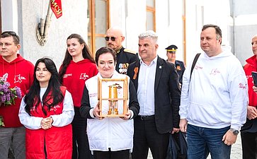Лариса Мельник приняла участие в Международной акции «Огонь Памяти»
