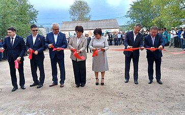 Баир Жамсуев в Забайкалье принял участие в открытии новых и отремонтированных объектов