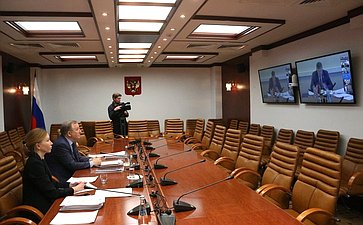 Участие сенаторов РФ в заседании Постоянной комиссии ПА ОДКБ по социально-экономическим и правовым вопросам