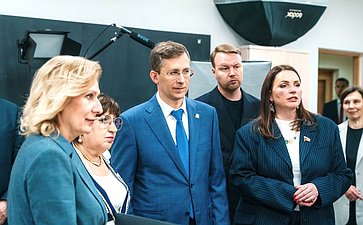 Сенаторы посетили Археопарк и субъекты креативных индустрий г. Ханты-Мансийска