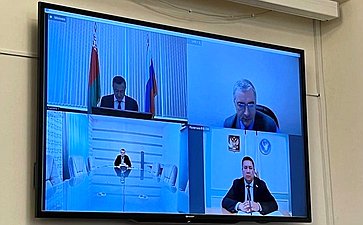 Владимир Полетаев принял участие в заседании Комиссии Парламентского Собрания Союза Беларуси и России по законодательству и Регламенту
