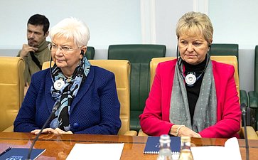 Встреча Л. Глебовой с делегацией Баварского женского союза