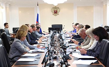 Совещание Комитета СФ по экономической политике «Снижение уровня износа инженерной инфраструктуры. Меры по привлечению инвестиций в сферу теплоснабжения»