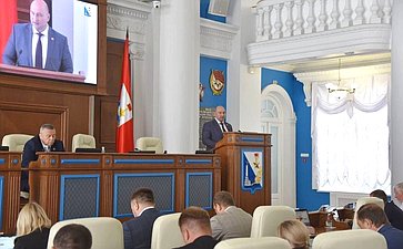 Екатерина Алтабаева приняла участие в пленарном заседании Законодательного собрания города Севастополя