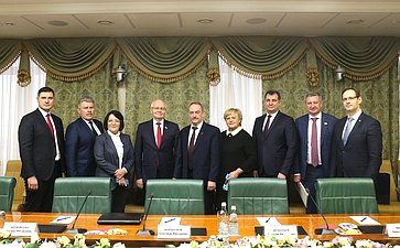 Встреча Фарита Мухаметшина с Председателем Верховного Совета Приднестровья Александром Коршуновым