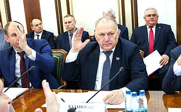 Заседание Комитета Совета Федерации по обороне и безопасности