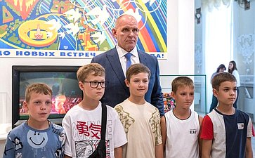 Александр Карелин принял участие в чествовании героев Олимпиады-80 в Новосибирске