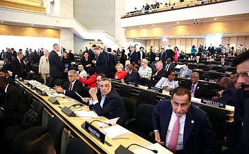 Церемония открытия шестой Всемирной конференции спикеров парламентов