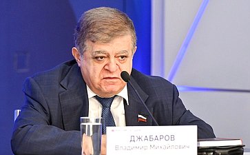 Владимир Джабаров и Наталья Никонорова приняли участие в пресс-конференции, посвященной расследованию военных преступлений киевского режима в Курской области и Донецкой Народной Республике