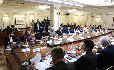 Встреча Председателя Совета Федерации Валентины Матвиенко с Председателем Сената Исламской Республики Пакистан Мухаммадом Садиком Санджрани