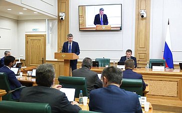 Встреча сенаторов Российской Федерации с Министром экономического развития РФ Максимом Решетниковым в формате «Открытого диалога»