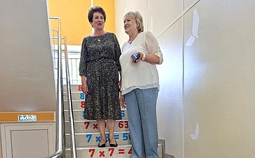 Екатерина Алтабаева посетила среднюю общеобразовательную школе № 47 им. М.П. Ситко