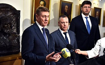 Пресс-подход по итогам выездного совещания Комитета СФ по федеративному устройству, региональной политике, местному самоуправлению и делам Севера в Ярославле