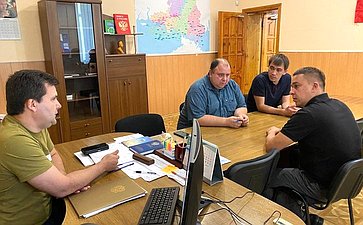 Айрат Гибатдинов побывал в новых регионах РФ