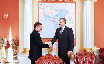 Рабочая поездка делегации Совета Федерации в Амурскую область