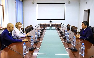 Римма Галушина в ходе рабочей поездки в Таджикистан посетила в Душанбе Российско-Таджикский Славянский университет