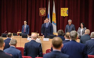 Виктор Бондарев и Вячеслав Тимченко приняли участие в заседании Законодательного Собрания Кировской области