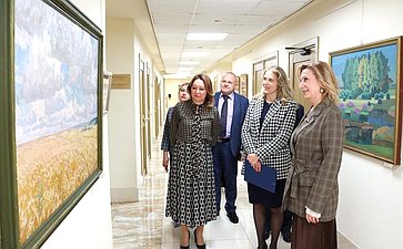 В Совете Федерации открылась выставка «Искусство Марки»