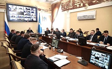 Айрат Гибатдинов принял участие в заседании регионального штаба по газификации, которое провел губернатор Алексей Русских