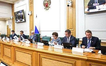 Совместное заседание Комитета СФ по конституционному законодательству и государственному строительству, Комитета СФ по обороне и безопасности и Комитета СФ по федеративному устройству, региональной политике, МСУ и делам Севера