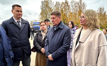 Сенаторы осмотрели городские канализационные очистные сооружения