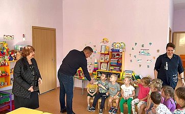 Айрат Гибатдинов посетил Детский сад №148 в Ульяновске