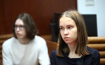 Встреча сенатора РФ Петра Тултаева со студентами МГУ им. Н. Огарева