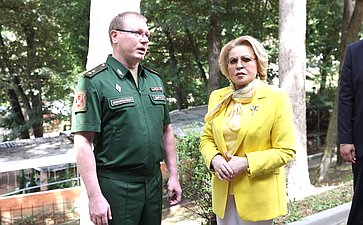 Валентина Матвиенко посетила в Кисловодске Военный санаторий и встретилась с участниками СВО, проходящими реабилитацию