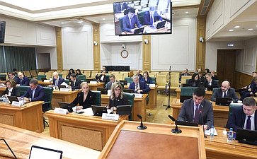 Заседание Комитета Совета Федерации по бюджету и финансовым рынкам
