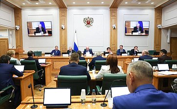 Заседание Комитета Совета Федерации по конституционному законодательству и государственному строительству