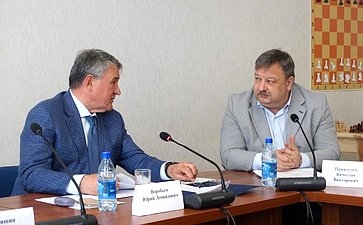 Юрий Воробьев провел III заседание оргштаба по реализации инициативного грантового проекта РГО