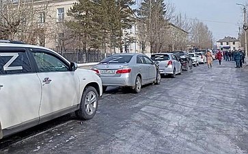 В Забайкалье прошел автопробег в поддержку российских военнослужащих, участвующих в спецоперации на Украине