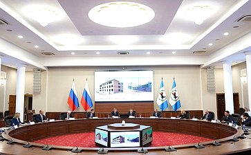 Рабочая поездка первого заместителя Председателя Совета Федерации Андрея Яцкина в Иркутскую область