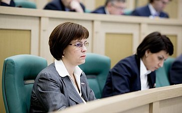 Е. Попова 371-е заседание Совета Федерации