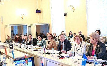 Сенаторы приняли участие в заседании Постоянной комиссии МПА СНГ по социальной политике и правам человека