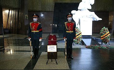 Торжественные мероприятия в Центральном музее Великой Отечественной войны на Поклонной горе, посвященные Дню Неизвестного солдата