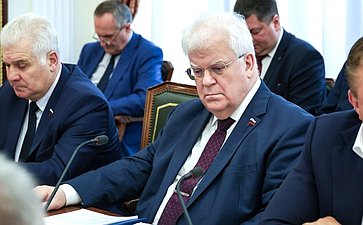 Заседание Комитета Совета Федерации по обороне и безопасности