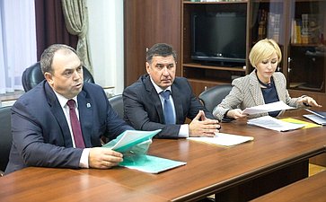 Встреча М. Щетинина с представителями Ямало-Ненецкого автономного округа