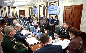 Круглый стол Комитета СФ по обороне и безопасности совместно с Комитетом СФ по социальной политике на тему «О деятельности государственных органов по поиску погибших, пропавших без вести и освобождению попавших в плен участников СВО»