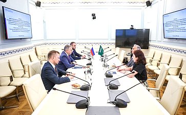 Встреча Белана Хамчиева с Консультативным советом Королевства Саудовская Аравия с Чрезвычайным и Полномочным Послом Королевства Саудовская Аравия в Российской Федерации