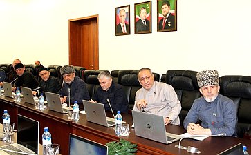 Мохмад Ахмадов принял участие в расширенном заседании Комитета по вопросам законодательства, государственного строительства и местного самоуправления республиканского парламента