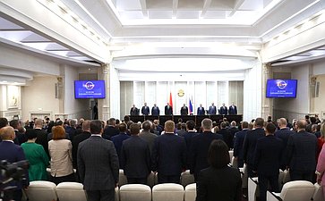 Делегация Совета Федерации во главе с заместителем Председателя СФ Юрием Воробьевым приняла участие в 68-й сессии Парламентского Собрания Союза Беларуси и России