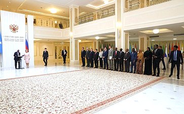 Валентина Матвиенко провела встречу с Председателем Сената Федерального парламента Федеративной Республики Сомали Абди Хаши Абдуллахи