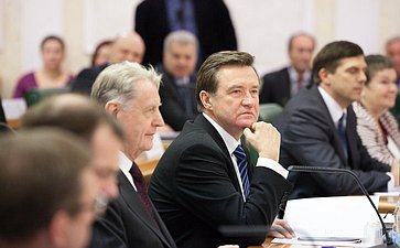 С. Рябухин Заседание Межрегионального банковского совета при Совете Федерации