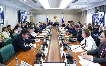 Заседание Комитета Совета Федерации по аграрно-продовольственной политике и природопользованию
