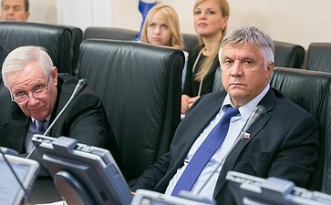 Ю. Волков Заседание Комитета Совета Федерации по Регламенту и организации парламентской деятельности